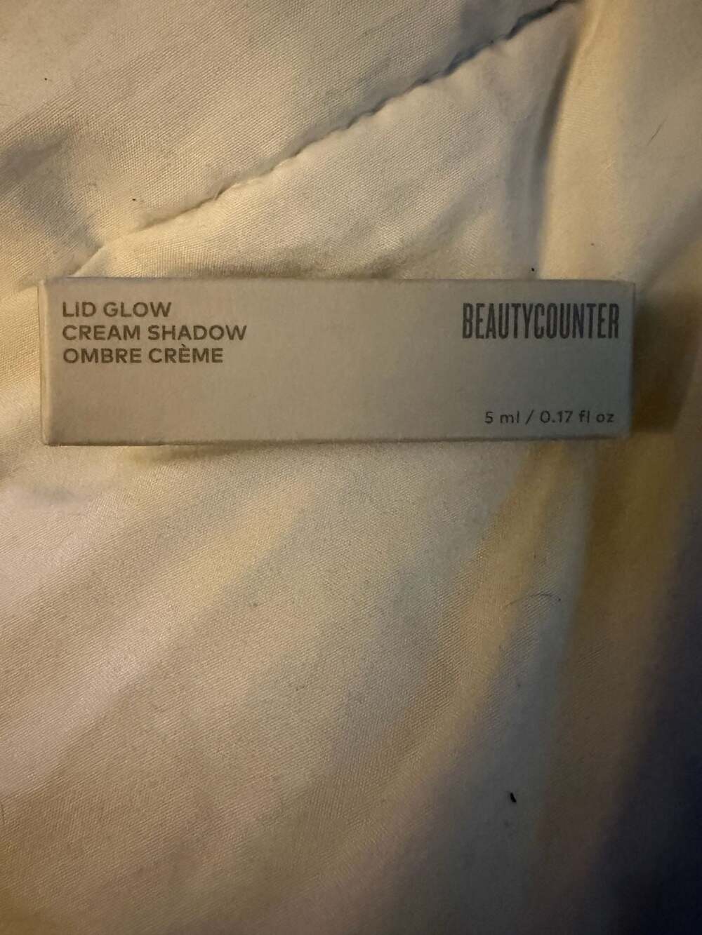 #342 Beautycounter Lid Glow Cream Shadow Aura 5ml / 0.17 fl oz